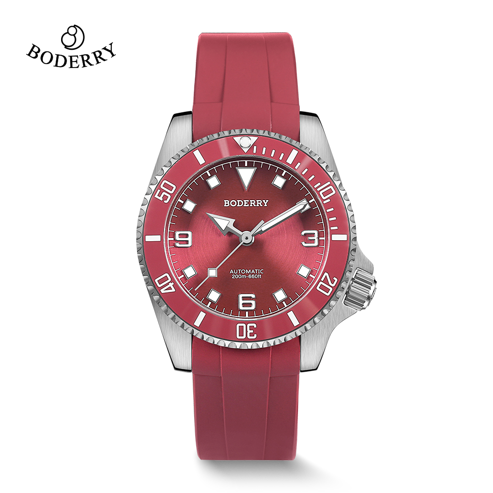 Titanium Sport Watch - Boderry ADMIRAL Diver Titanium Watches 3-Hand