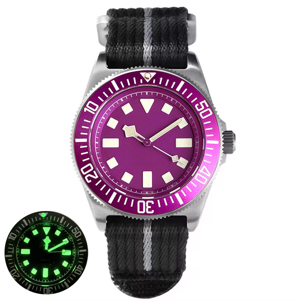 Titanium Sport Watch - Titanium Tandorio Purple 42mm FXD Japan