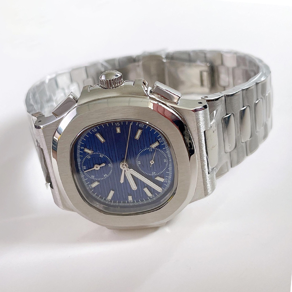 Luxury Watch With Green Dial - 41mm Watch Case Strap Set with