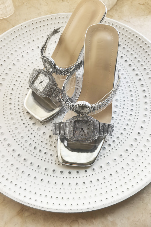 Luxury Watch Strap - Original design Crystal watch high heels