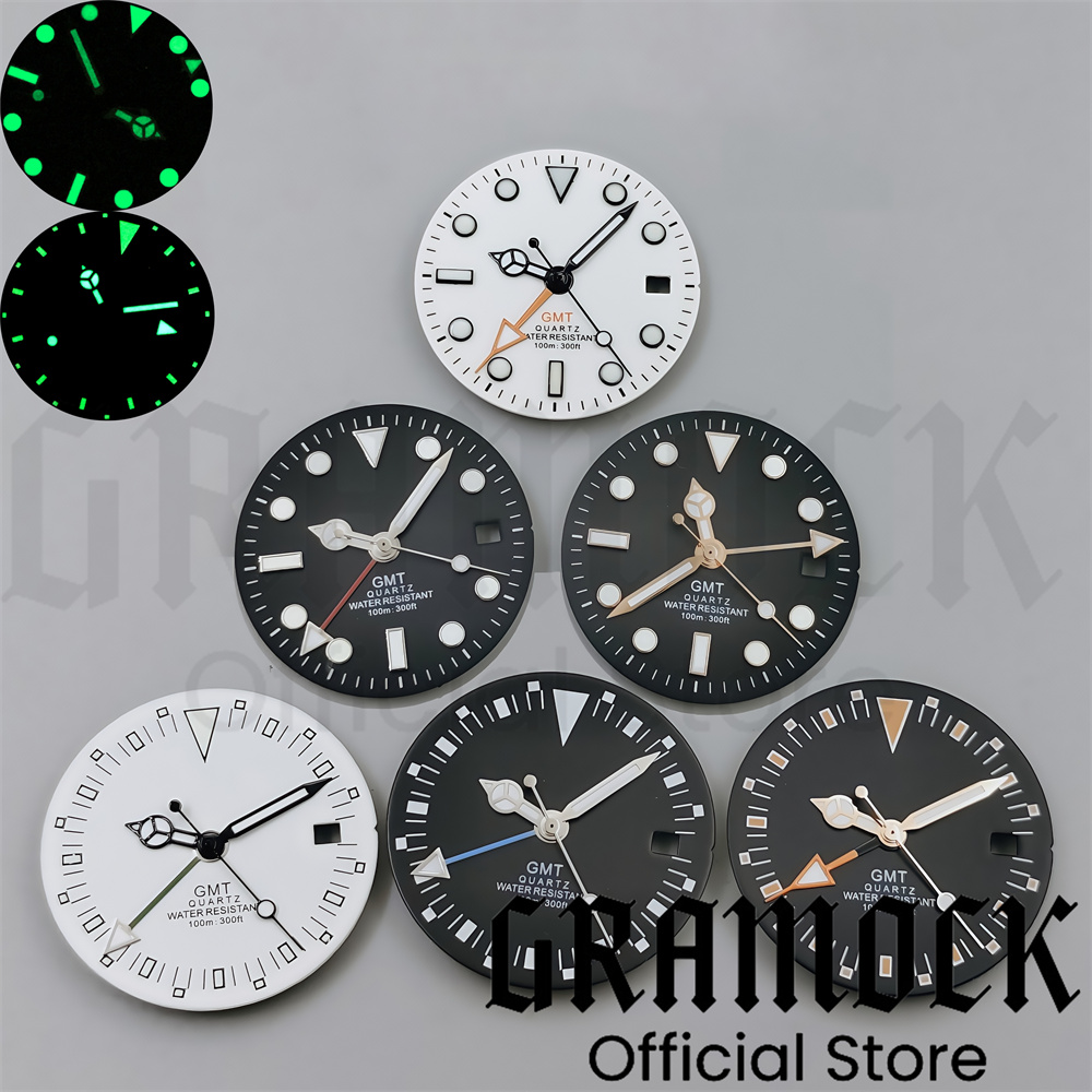 Luxury Watch With Green Dial - Gramock 29mm 515 Quartz Watch Dial