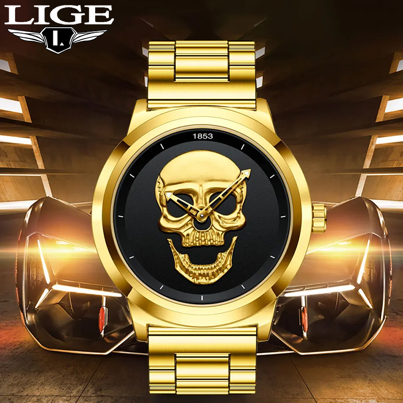 Luxury Watch Affordable - LIGE Top Luxury Brand Quartz Man