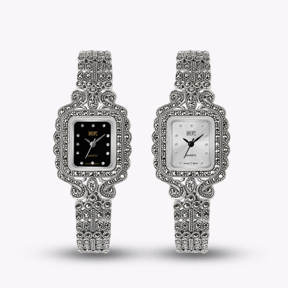 Solid 925 Sterling Silver Thai - Luxury Watch Thailand ulasan dan harga