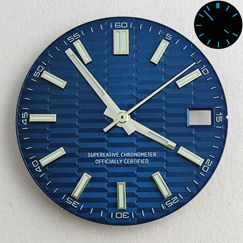 28.5mm NH35 dial NH35 hands bl - Luxury Watch With Green Dial ulasan dan harga