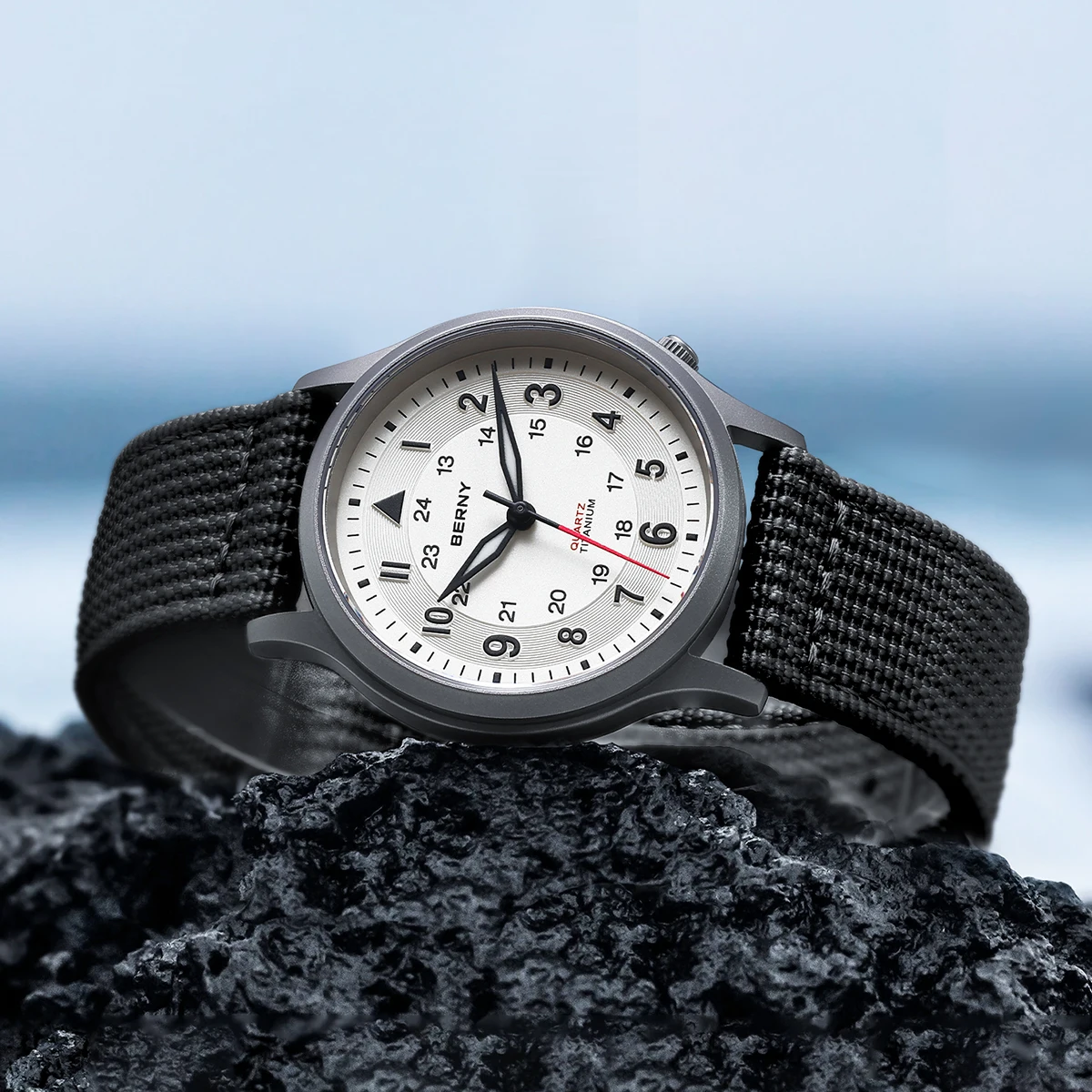 BERNY Titanium Watches for Men - Titanium Sport Watch ulasan dan harga