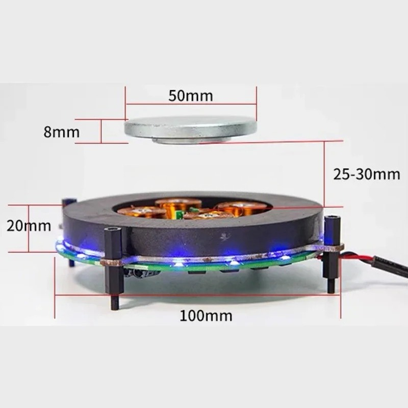 Heavy Magnetic Levitation Bare - Exhibition Movement Display ulasan dan harga