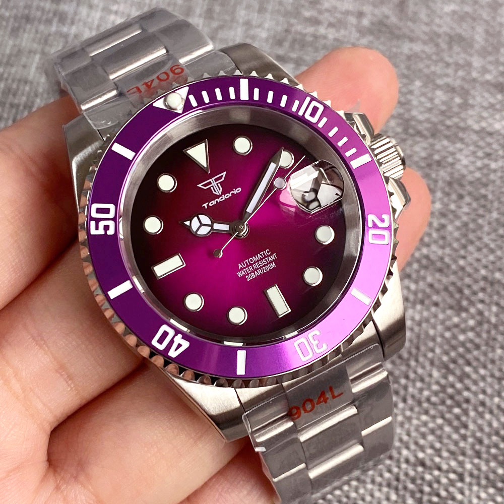 200M Diving Tandorio 40mm Japa - Titanium Sport Watch ulasan dan harga