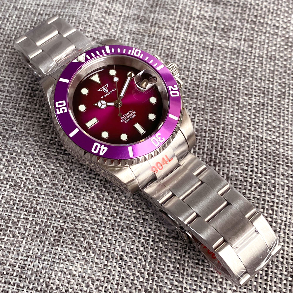 200M Diving Tandorio 40mm Japa - Titanium Sport Watch ulasan dan harga
