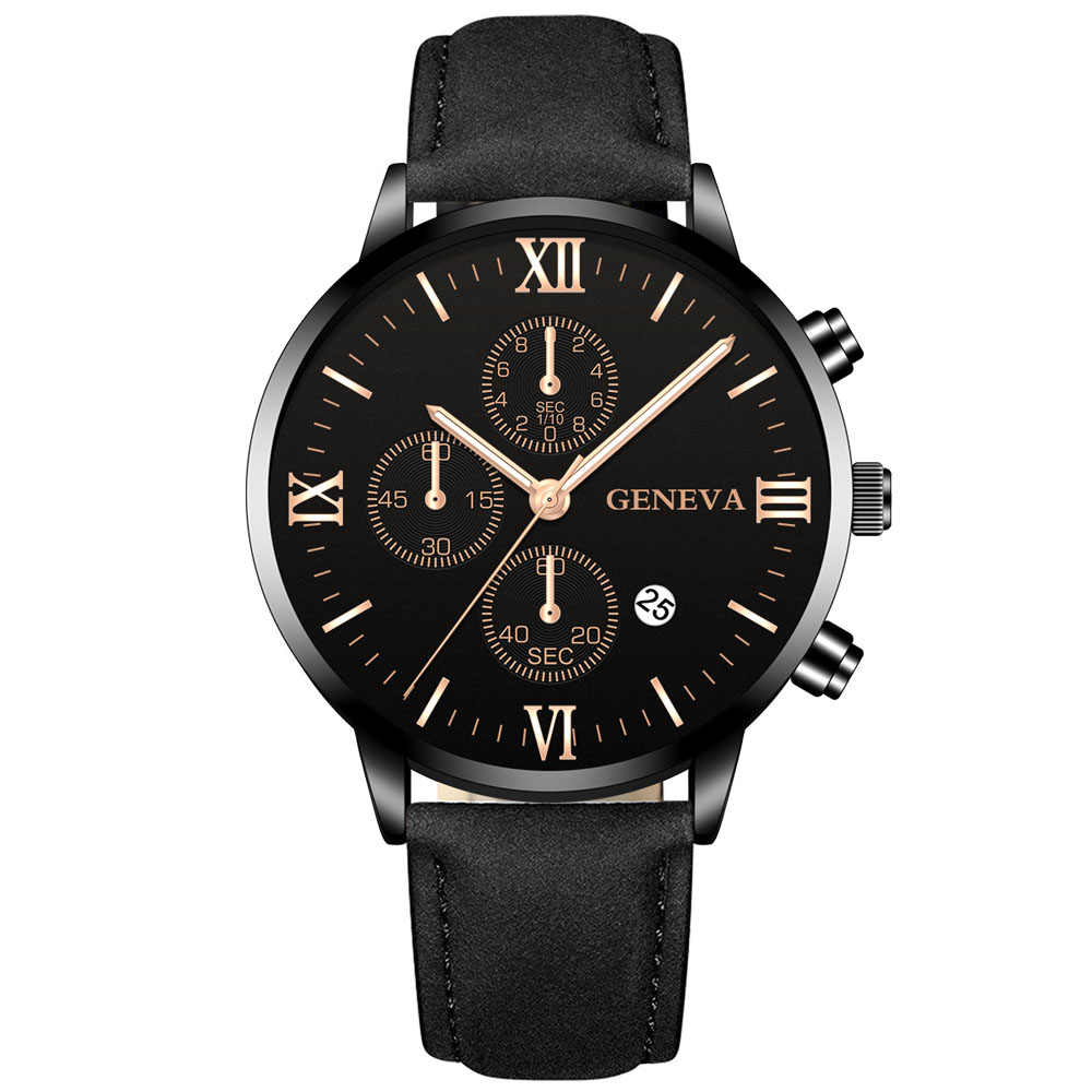 Geneva Fashion  Men Date Alloy - Luxury Watch Affordable ulasan dan harga