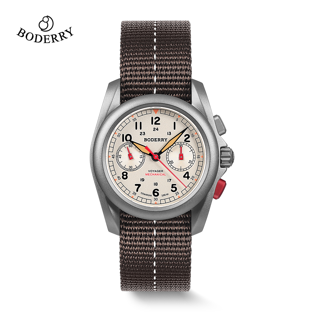 BODERRY Men's Field Watches Ti - Titanium Sport Watch ulasan dan harga