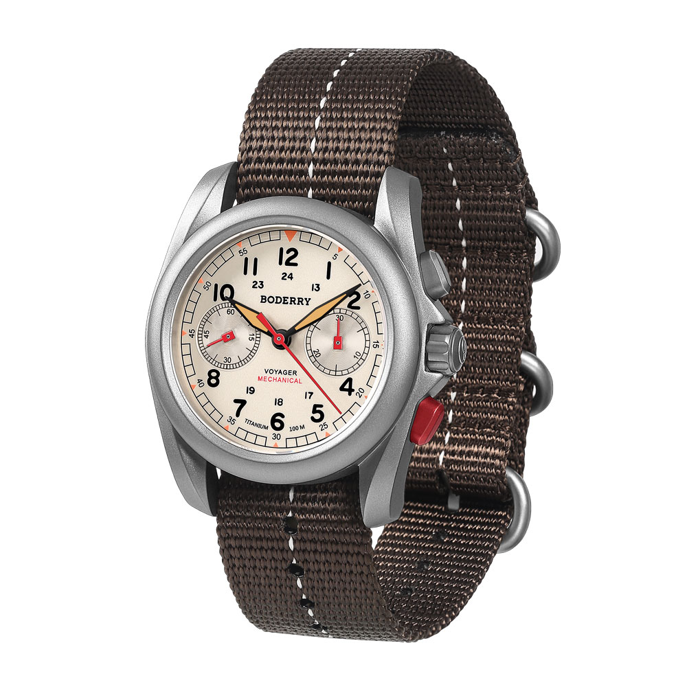 BODERRY Men's Field Watches Ti - Titanium Sport Watch ulasan dan harga