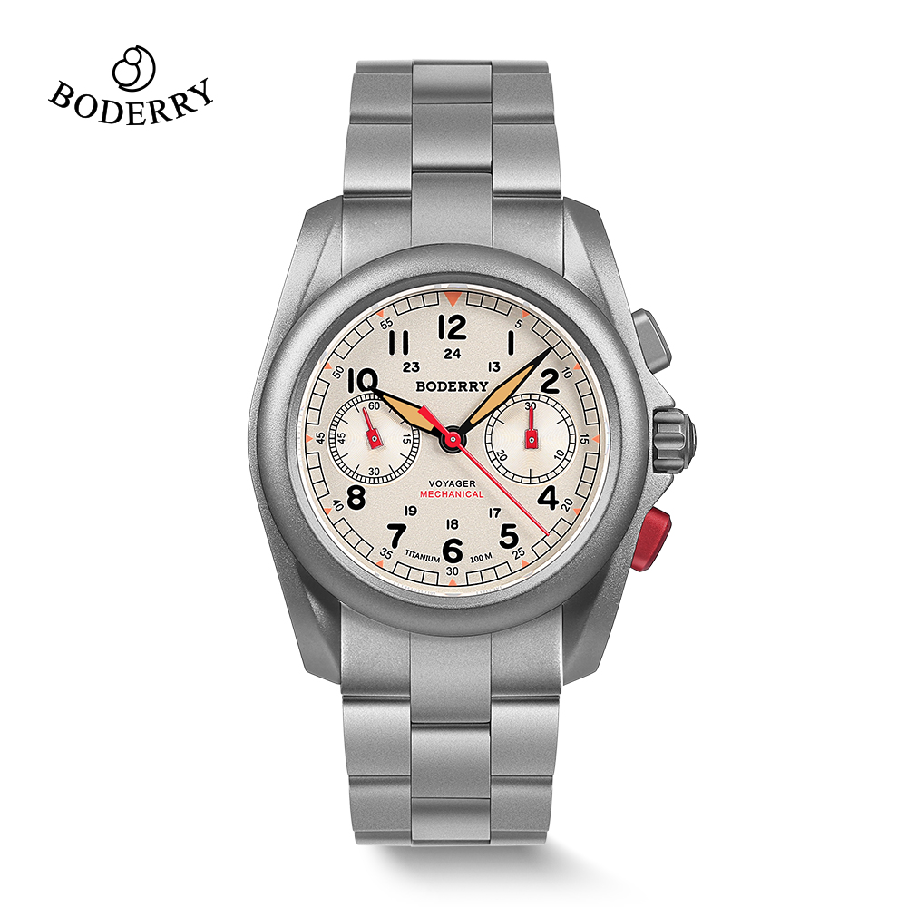 BODERRY Men's Field Watches Ti - Titanium Sport Watch ulasan dan harga