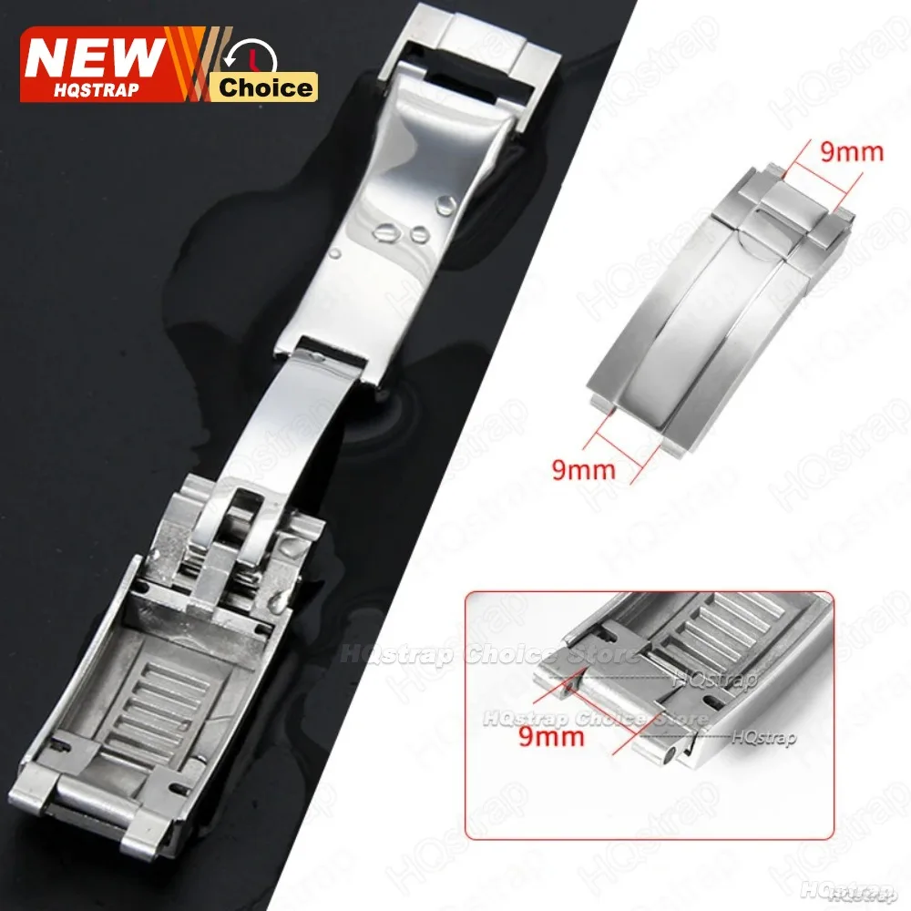 9mmx9mm Folding Buckle for Rol - Luxury Watch Face ulasan dan harga
