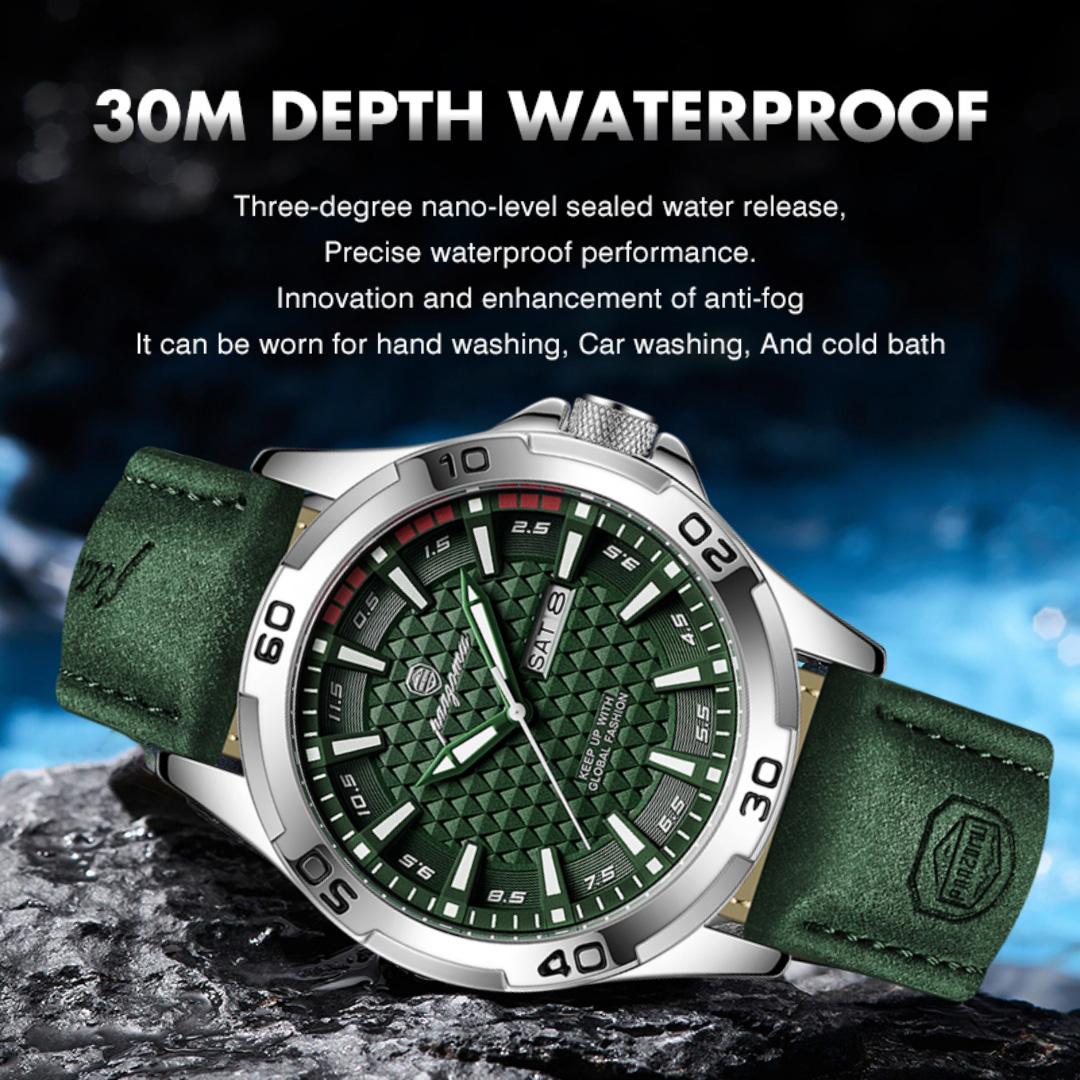 PAAZOMU Luxury Brand Men Watch - Luxury Watch Affordable ulasan dan harga
