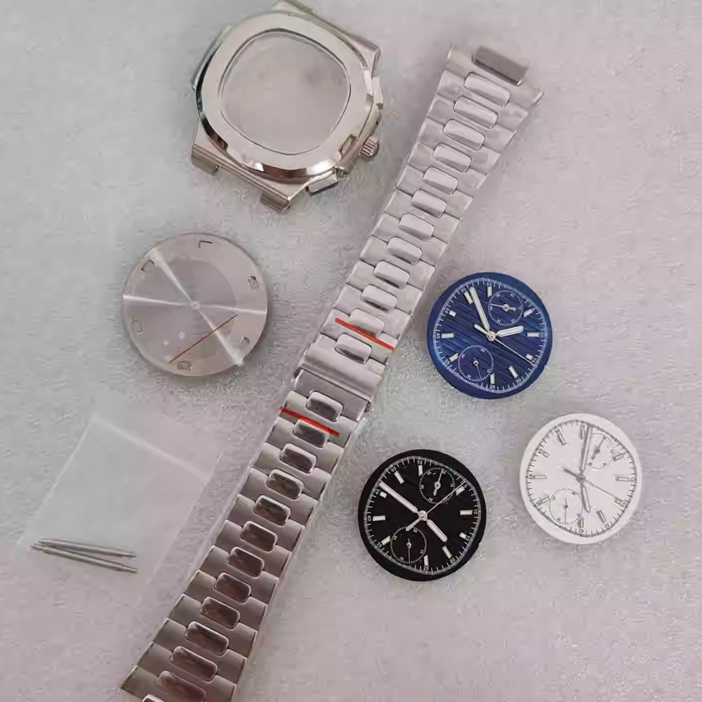 41mm Watch Case Strap Set with - Luxury Watch With Green Dial ulasan dan harga