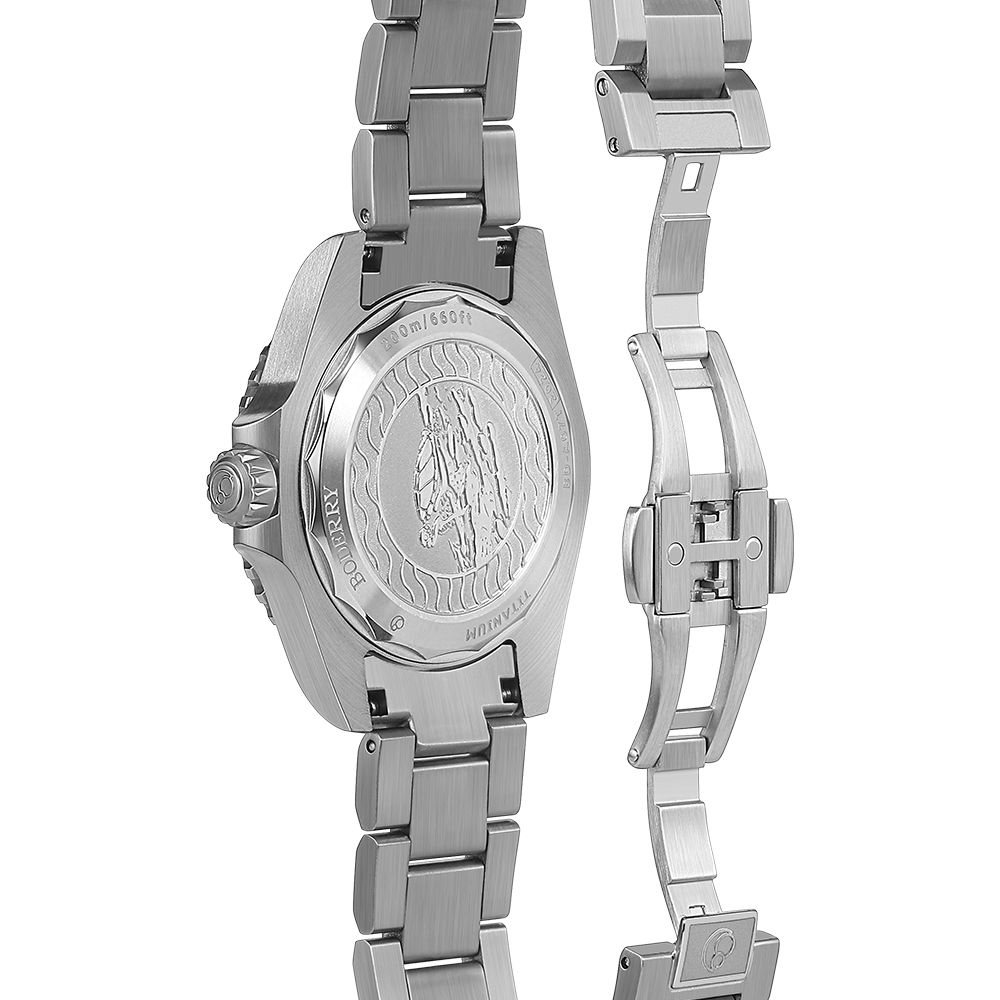 Boderry Titanium Diver Watch A - Titanium Sport Watch ulasan dan harga