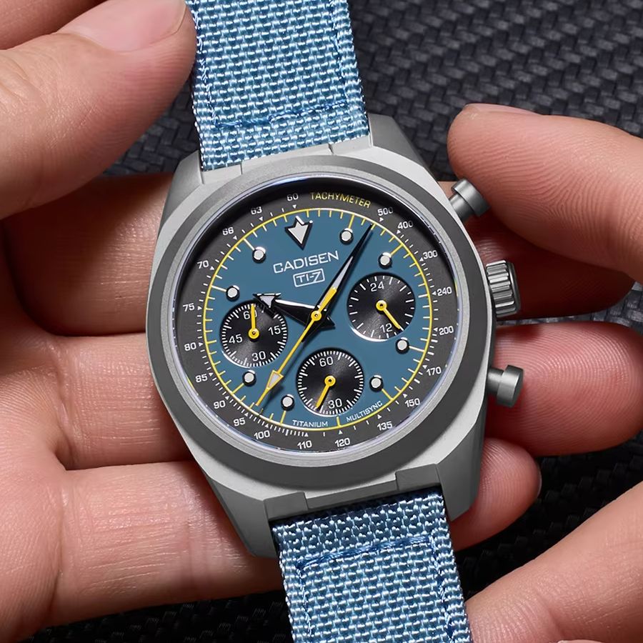 CADISEN Titanium TI-7 MULTISYN - Titanium Sport Watch ulasan dan harga