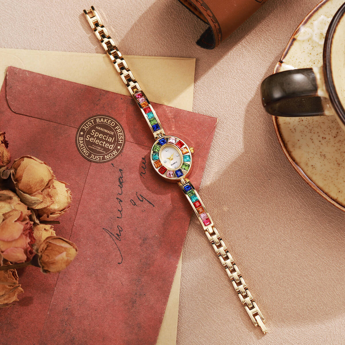 2PCS/Set Luxury Rhinestone Wom - Luxury Watch Strap ulasan dan harga