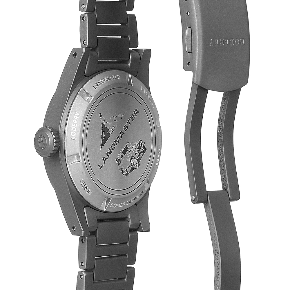 Boderry LANDMASTER Field Titan - Titanium Sport Watch ulasan dan harga