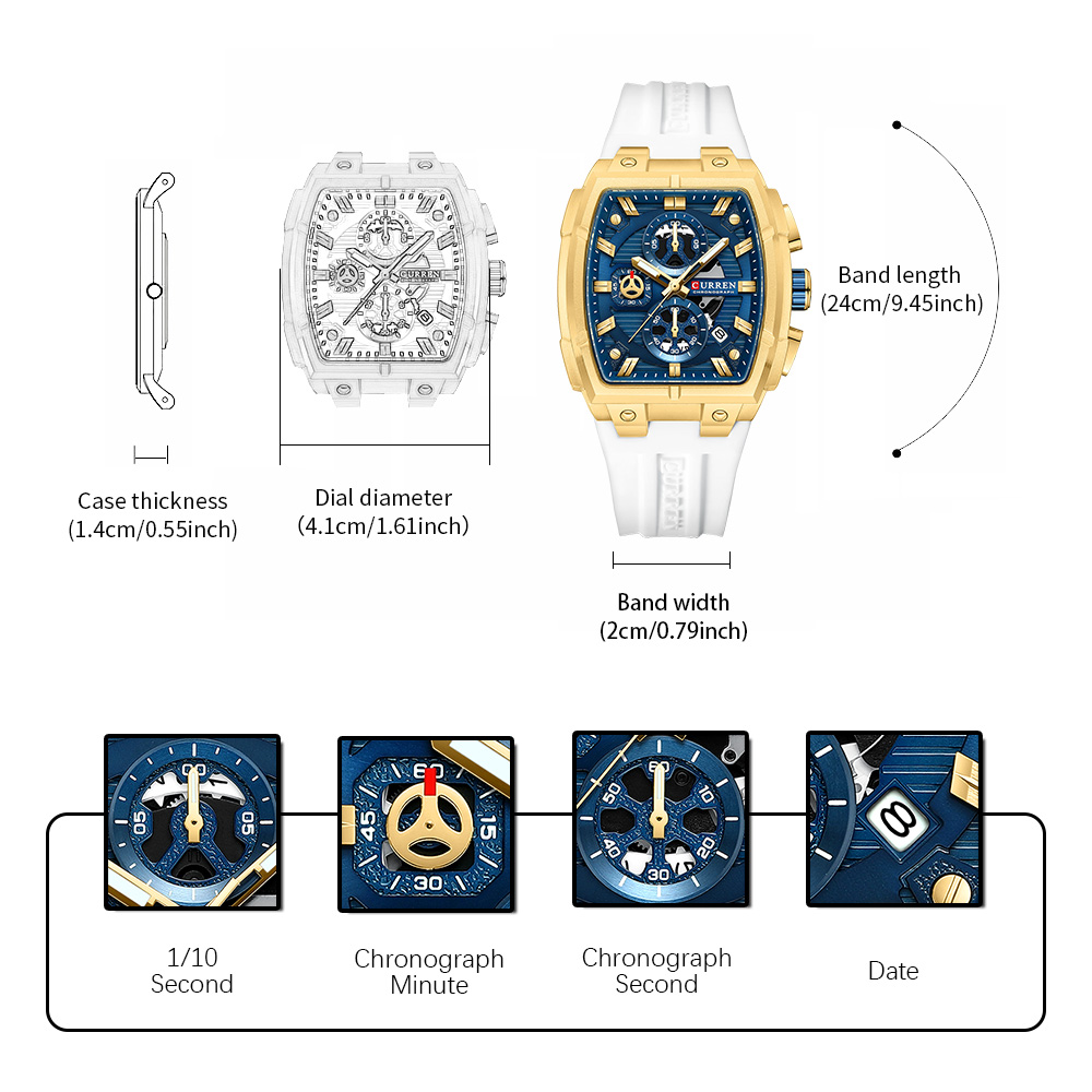CURREN Luxury Vintage Watch fo - Luxury Watch Business ulasan dan harga