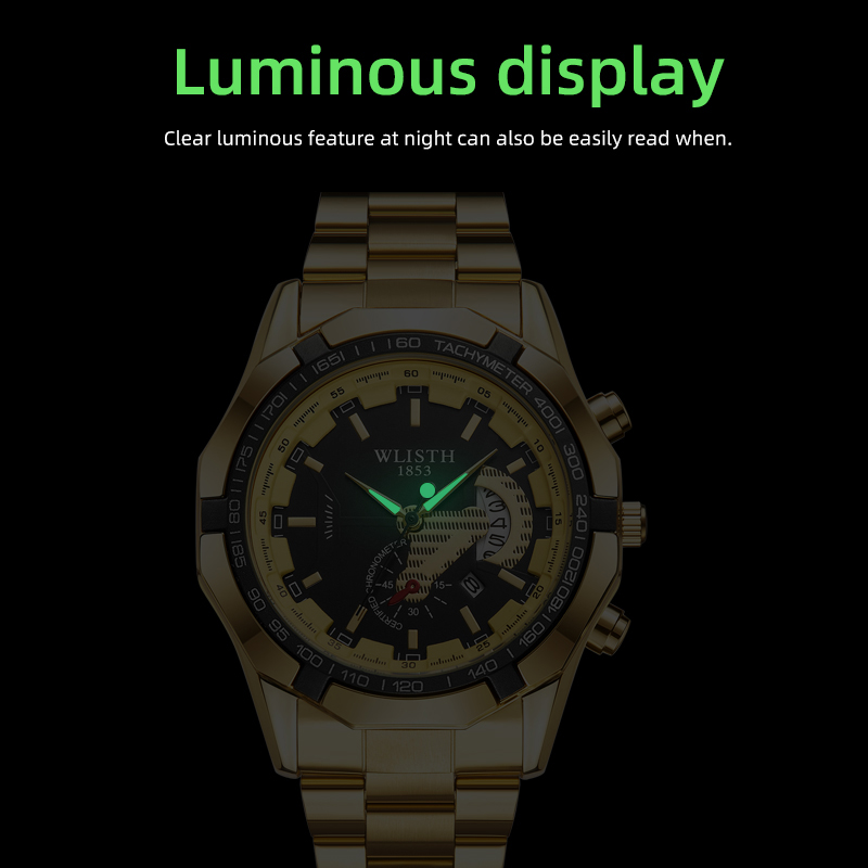 Luxury Brand Man Watch Waterpr - Luxury Watch Affordable ulasan dan harga