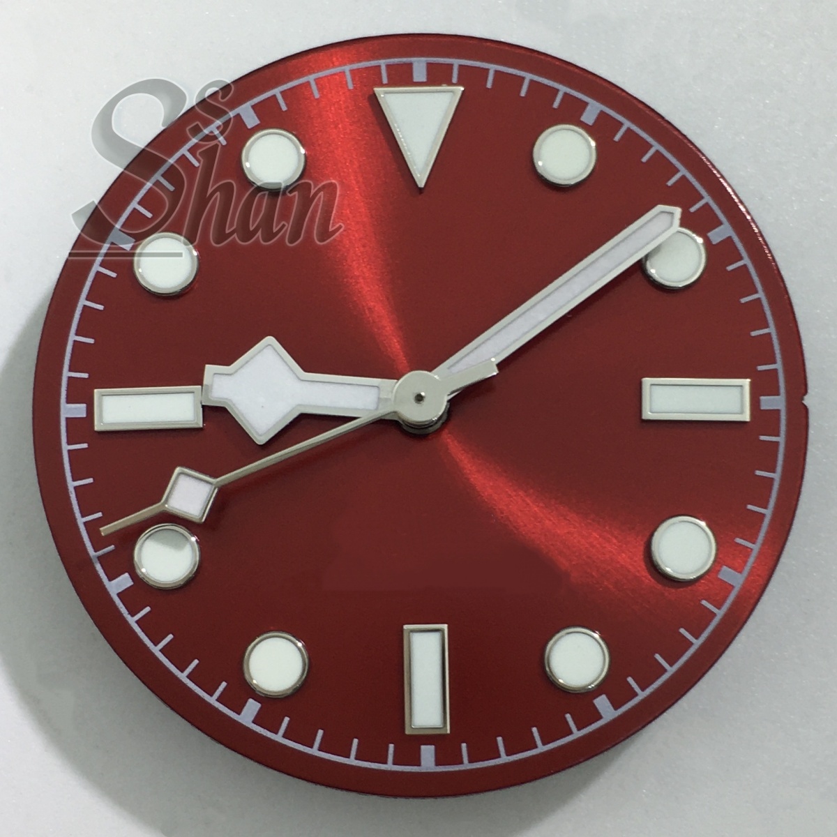 Watch Dial 29mm Red White Blac - Luxury Watch With Green Dial ulasan dan harga