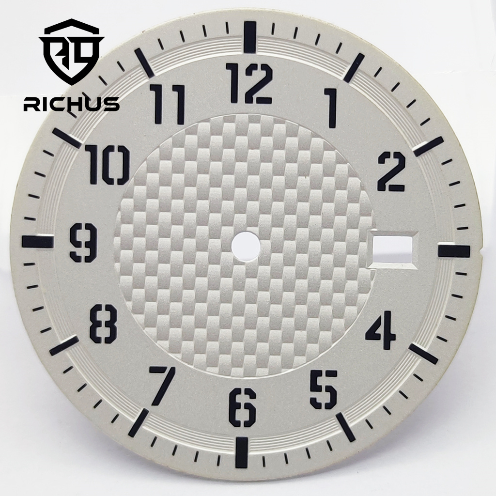 RICHUS 34mm Black Sterile Watc - Luxury Watch Face ulasan dan harga