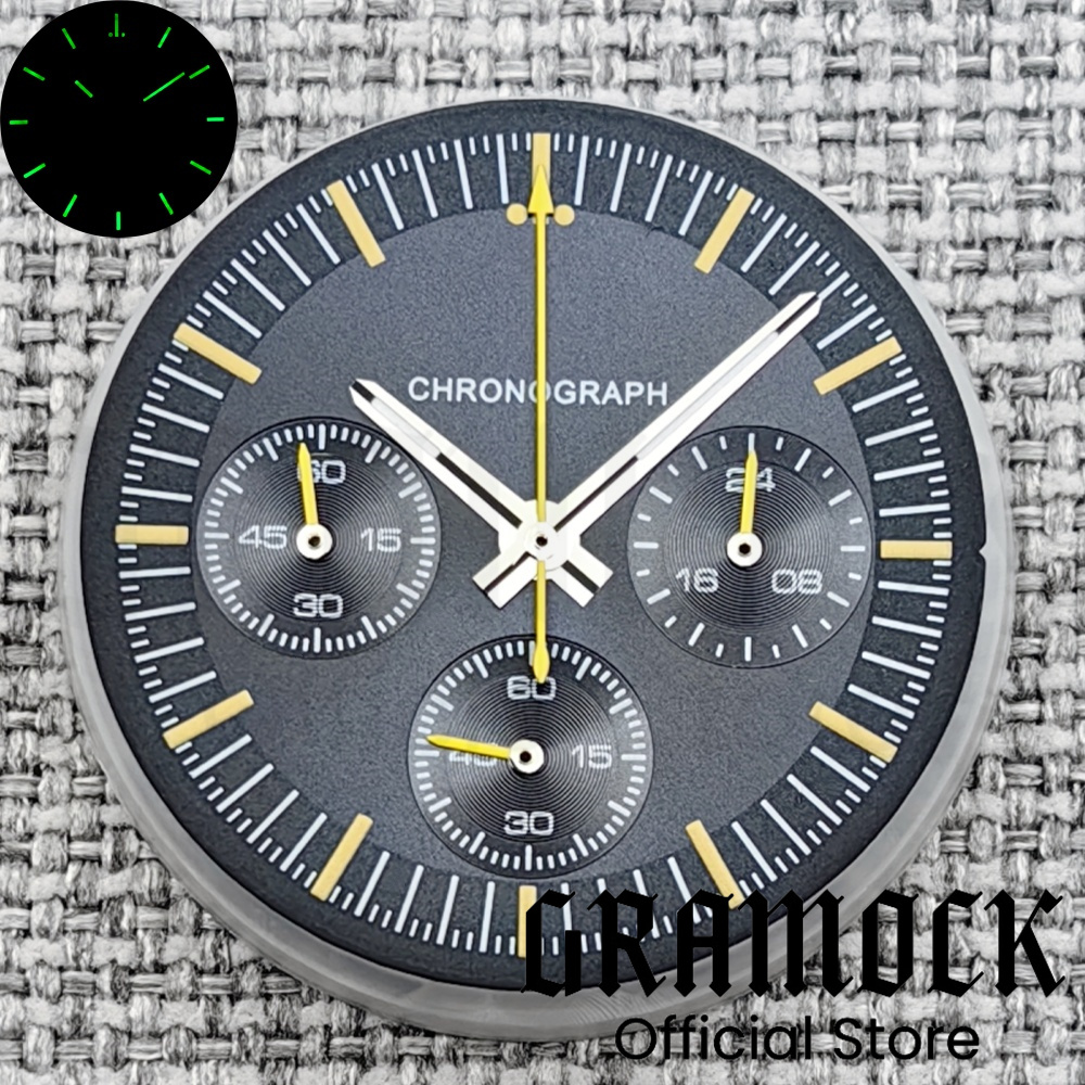 Gramock 31.5mm 6- Pin Dial Qua - Luxury Watch With Green Dial ulasan dan harga