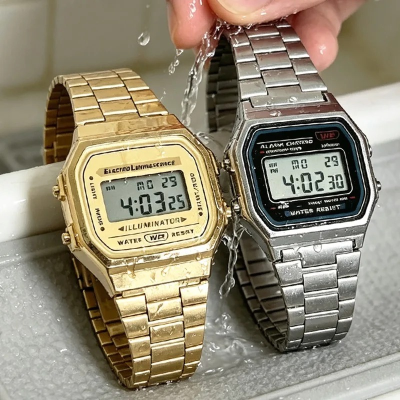 Luxury F91W Steel Band Watches - Luxury Watch Market ulasan dan harga