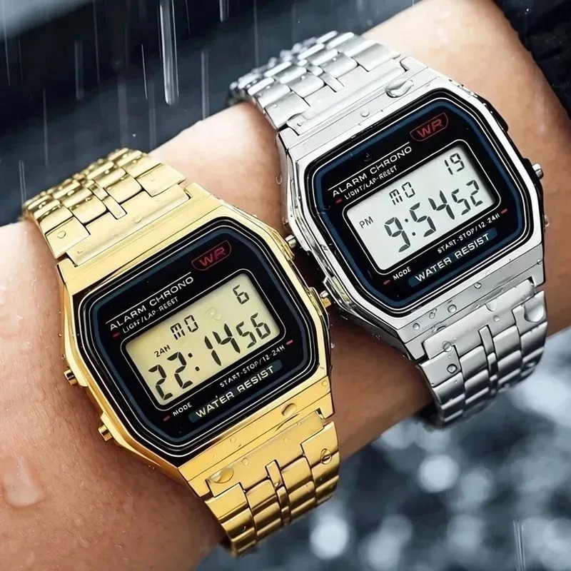 Luxury F91W Steel Band Watches - Luxury Watch Market ulasan dan harga