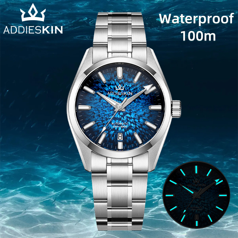 AddiesKin K003 Men's Mechanica - Exhibition Movement Display ulasan dan harga