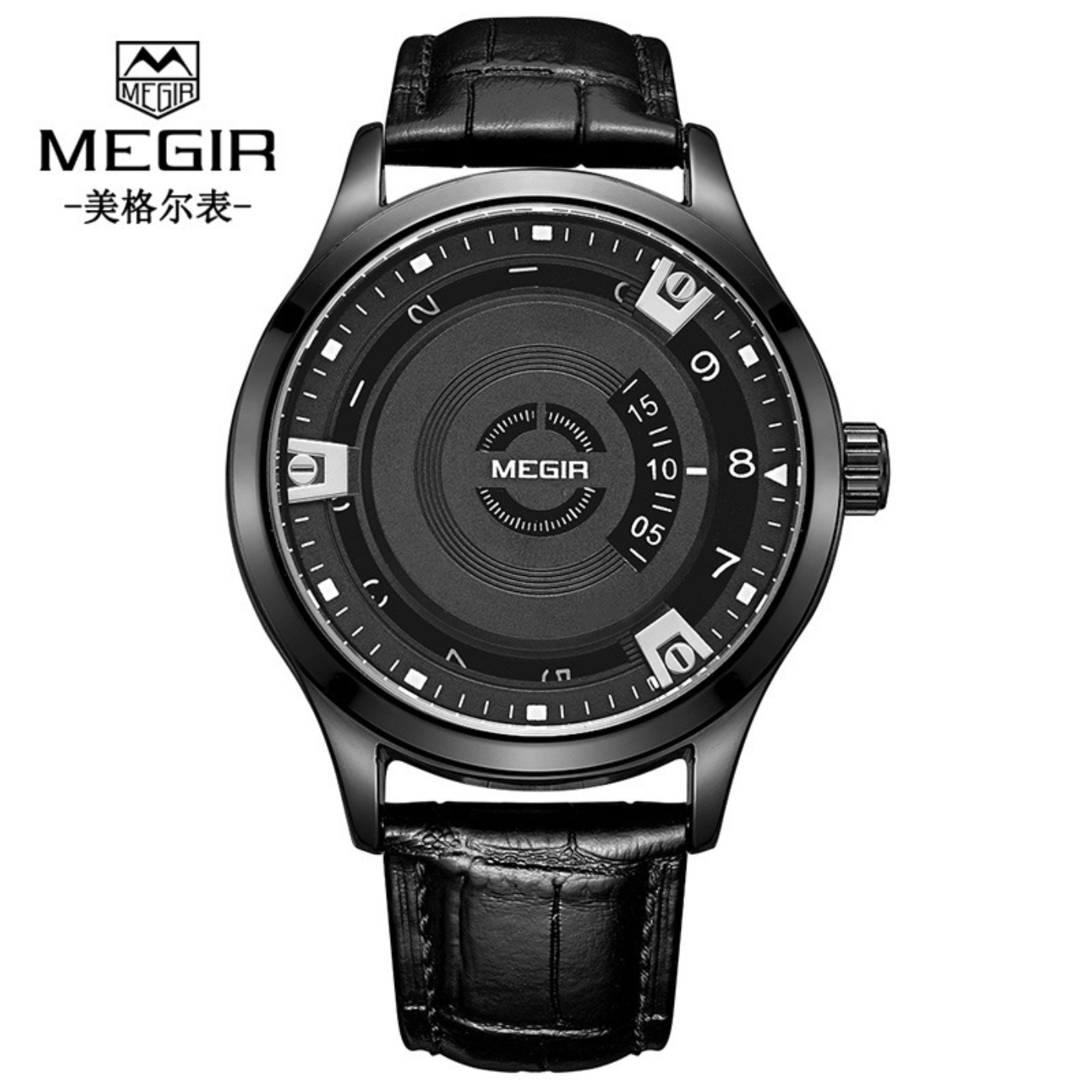MEGIR Men Watches Luxury Leath - Luxury Watch Strap ulasan dan harga