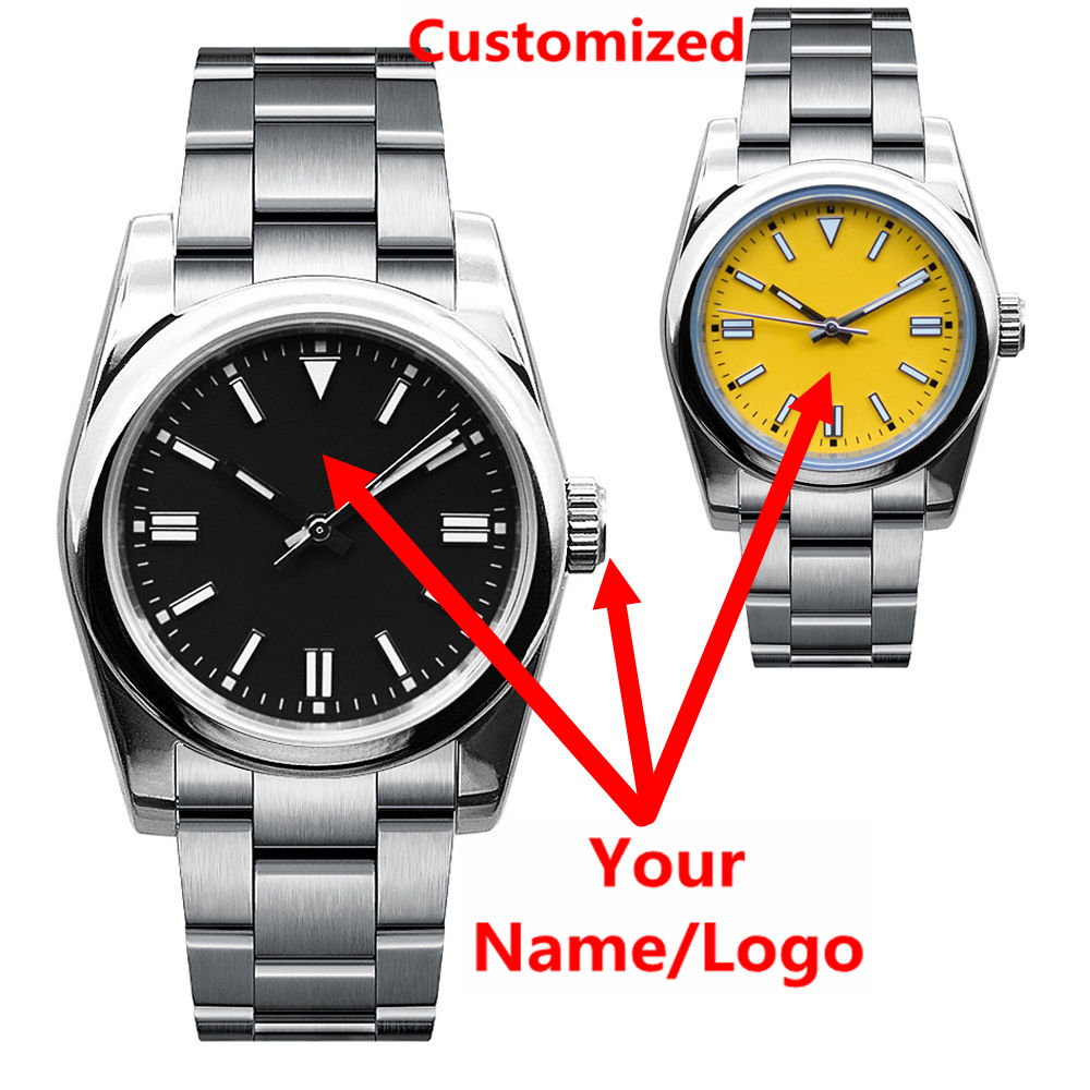 Custom Logo Mens Watch Sapphir - Luxury Watch Market ulasan dan harga