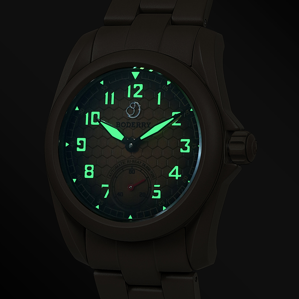 BODERRY Field Watch VOYAGER S7 - Titanium Sport Watch ulasan dan harga