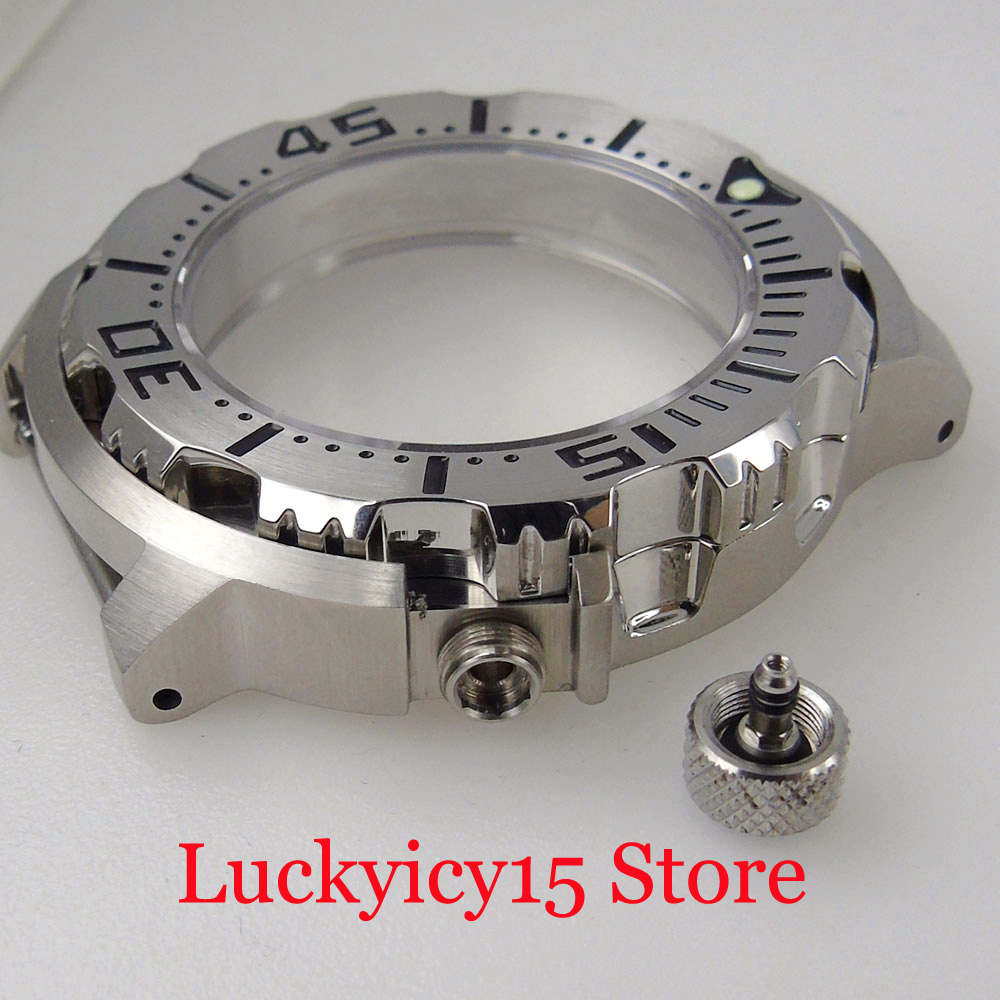 Accessory 42MM Watch Men Case  - Luxury Watch With Green Dial ulasan dan harga