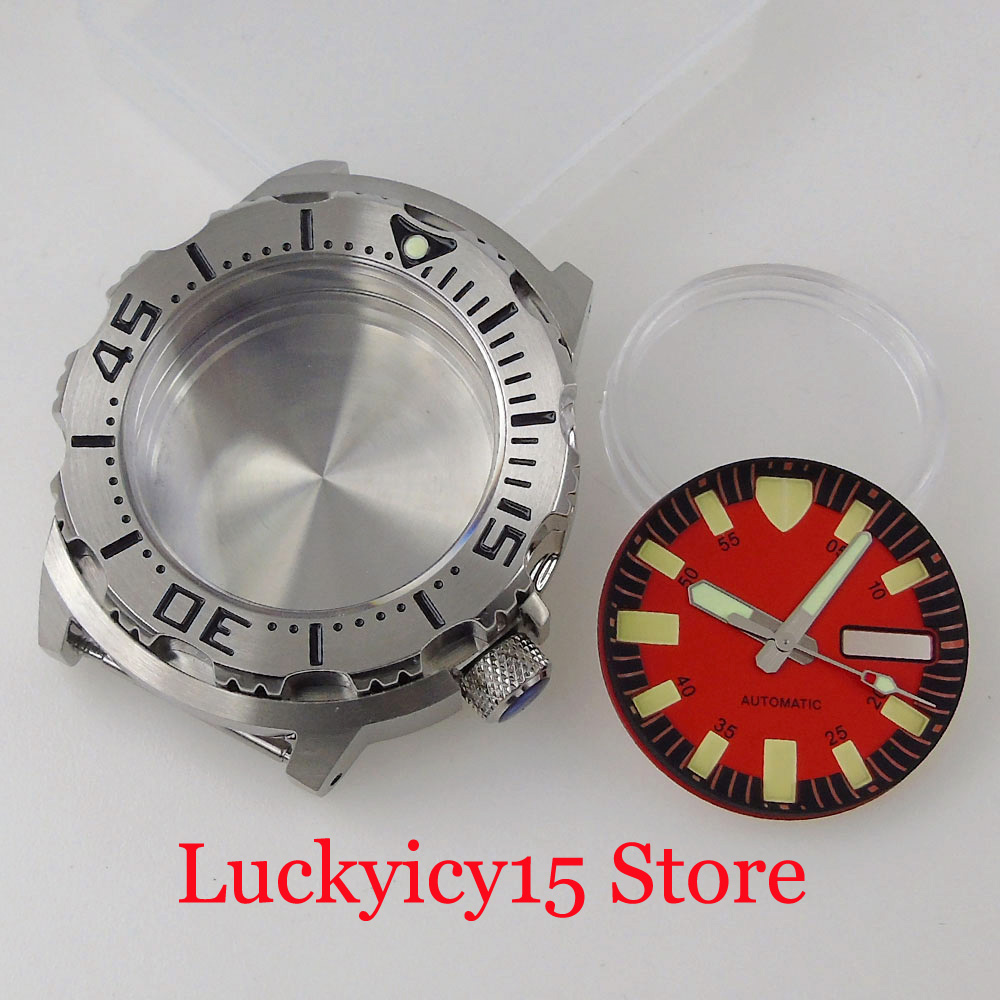 Accessory 42MM Watch Men Case  - Luxury Watch With Green Dial ulasan dan harga