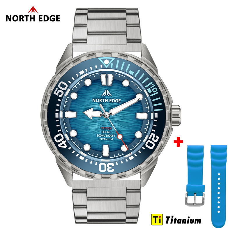 NORTH EDGE TRITON-TI Titanium  - Titanium Sport Watch ulasan dan harga