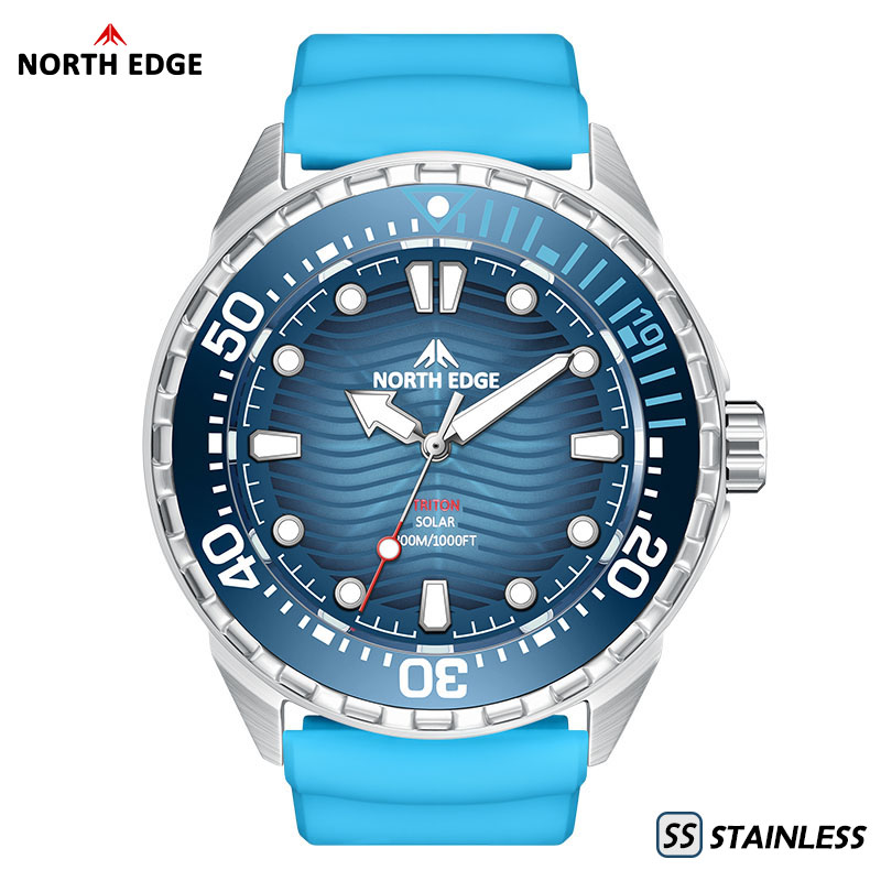 NORTH EDGE TRITON-TI Titanium  - Titanium Sport Watch ulasan dan harga