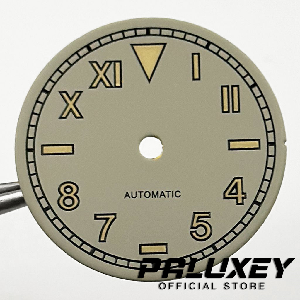 NH35 29mm Retro Matte White Gr - Luxury Watch Face ulasan dan harga