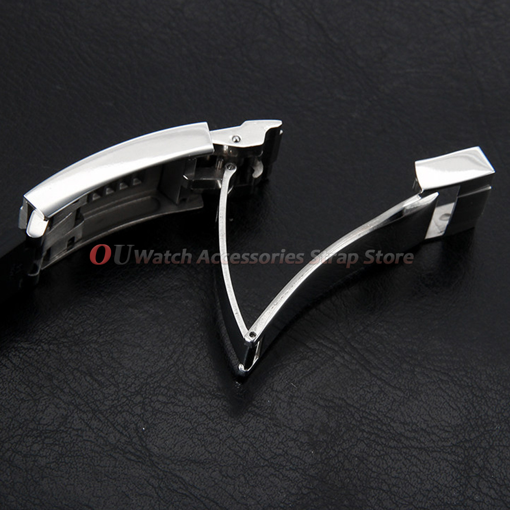 9mmx16mm Stainless Steel Deplo - Luxury Watch Face ulasan dan harga