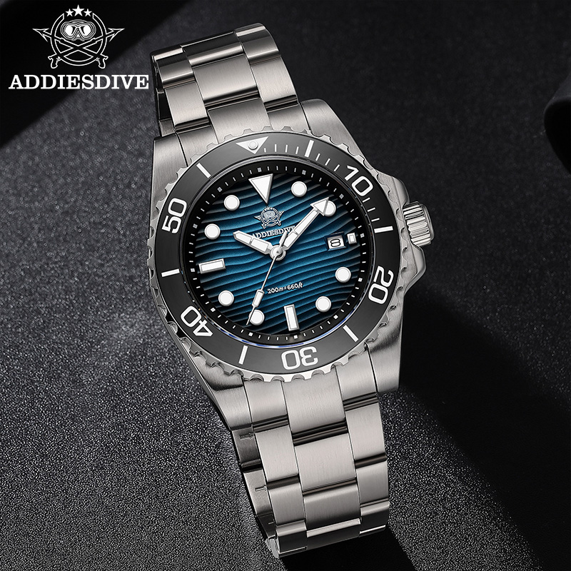 ADDIESDIVE Men's 2115 Quartz W - Luxury Watch Strap ulasan dan harga