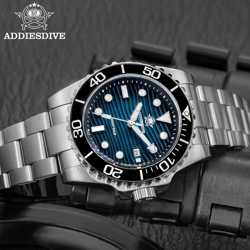 ADDIESDIVE Men's 2115 Quartz W - Luxury Watch Strap ulasan dan harga